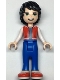 Minifig No: frnd500  Name: Friends Jackson - Red Shoes, Blue Trousers, Red Vest, Sand Blue Undershirt, White Sleeves