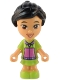 Minifig No: frnd570  Name: Friends Victoria - Micro Doll, Lime Dress
