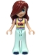 Minifig No: frnd678  Name: Friends Paisley - Bright Light Yellow and Medium Lavender Tank Top, Light Aqua Trousers Bell-Bottoms, Dark Blue Shoes