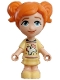 Minifig No: frnd799 Name: Friends Ella - Micro Doll, Bright Light Yellow Dress with Horse / Unicorn Minifig No: frnd799 Name: Friends Ella - Micro Doll, Bright Light Yellow Dress with Horse / Unicorn