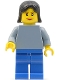 Minifig No: fst005  Name: FIRST LEGO League (FLL) Climate Connections Scientist 3