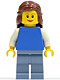 Minifig No: fst010  Name: FIRST LEGO League (FLL) Climate Connections Girl
