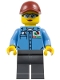 Minifig No: fst048  Name: FIRST LEGO League (FLL) Superpowered Female Octan Worker