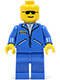 Minifig No: game004  Name: Jacket Blue - Sunglasses, Blue Legs, No Headgear (Blue Cruiser)