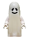 Minifig No: gen002  Name: Ghost with 1 x 2 Plate and 1 x 2 Brick as Legs