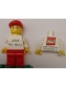 Minifig No: gen102  Name: LEGO Idea House Minifigure - LEGO Logo with LEGO History Website Address on Back