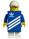 Minifig No: gen156s  Name: Adidas Shoebox Costume with Sticker