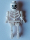 Minifig No: gen176a  Name: Skeleton - Standard Skull, Floppy Arms, Arms as Legs