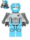 Minifig No: gs002  Name: Dark Azure Robot Sidekick with Jet Pack