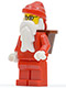 Minifig No: hol004  Name: Santa, Red Legs, Glasses, D-Basket