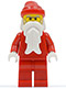 Minifig No: hol013  Name: Santa, Red Legs, White Bushy Eyebrows