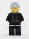 Minifig No: hol120  Name: Fire - Jacket with 8 Buttons, Light Bluish Gray Male Hair