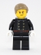 Minifig No: hol123  Name: Fire - Jacket with 8 Buttons, Dark Tan Smooth Hair