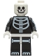 Minifig No: hol237  Name: Skeleton Guy - White Head