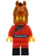 Minifig No: hol407 Name: Year of the Horse Costume Guy Minifig No: hol407 Name: Year of the Horse Costume Guy