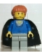 Minifig No: hp034  Name: Ron Weasley, Blue Sweater, Black Cape with Stars