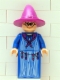 Minifig No: hp049  Name: Professor Sybill Trelawney, Light Purple Hat, Blue Robes