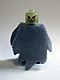 Minifig No: hp069b  Name: Lord Voldemort - Glow In Dark Trans Head, Light Bluish Gray Dementor Style Cape