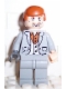 Minifig No: hp071  Name: Peter Pettigrew (Wormtail) - Light Bluish Gray Suit