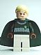 Minifig No: hp108  Name: Draco Malfoy - Dark Green and White Quidditch Uniform