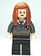 Minifig No: hp114  Name: Ginny Weasley - Gryffindor Stripe and Shield Torso, Black Legs