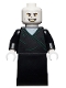 Minifig No: hp197  Name: Lord Voldemort - White Head, Black Skirt, Smile with Teeth
