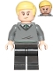 Minifig No: hp221  Name: Draco Malfoy, Slytherin Sweater, Black Legs