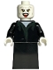 Minifig No: hp373  Name: Lord Voldemort - White Head, Black Skirt, Tongue