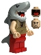 Minifig No: hp414  Name: Viktor Krum - Shark, Dual Sided Head