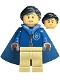 Minifig No: hp428  Name: Cho Chang - Dark Blue Ravenclaw Quidditch Uniform with Hood and Cape