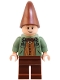 Minifig No: hp514  Name: Arthur Weasley - Sand Green Open Jacket, Reddish Brown Legs and Hat