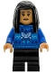 Minifig No: hp590 Name: Cho Chang - Blue Holiday Sweater, Black Medium Legs Minifig No: hp590 Name: Cho Chang - Blue Holiday Sweater, Black Medium Legs