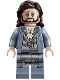 Minifig No: hp630 Name: Sirius Black - Dark Brown Hair, Sand Blue Jacket over Tattered Striped Shirt, Printed Legs Minifig No: hp630 Name: Sirius Black - Dark Brown Hair, Sand Blue Jacket over Tattered Striped Shirt, Printed Legs