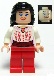 Minifig No: iaj036  Name: Marion Ravenwood - White Shirt with Dark Red Sash, Red Legs