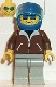 Minifig No: jbr003 Name: Jacket Brown - Light Gray Legs, Blue Helmet, Trans-Light Blue Visor Minifig No: jbr003 Name: Jacket Brown - Light Gray Legs, Blue Helmet, Trans-Light Blue Visor