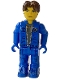 Minifig No: js026  Name: Jack Stone - Blue Jacket, Blue Pants