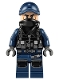 Minifig No: jw032  Name: ACU Guard - Male, Dark Blue Cap, Light Nougat Head, Black Bandana