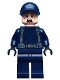 Minifig No: jw040  Name: ACU Guard - Male, Dark Blue Cap, Light Nougat Head, Scared