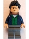 Minifig No: jw130 Name: Kenji Kon - Dark Blue Jacket over Green Hoodie, Reddish Brown Backpack Minifig No: jw130 Name: Kenji Kon - Dark Blue Jacket over Green Hoodie, Reddish Brown Backpack