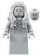 Minifig No: lor130  Name: Elf Statue - Wavy Hair, Skirt