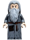 Minifig No: lor153  Name: Gandalf the Grey - Hair, Robe