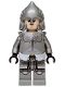 Minifig No: lor155  Name: Soldier of Gondor - Light Nougat Head, Reddish Brown Eyebrows