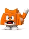 Minifig No: mar0120  Name: Cat Goomba - Angry, Open Mouth