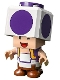 Minifig No: mar0129  Name: Purple Toad, Super Mario, Series 5 (Character Only)
