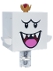 Minifig No: mar0226  Name: King Boo - Dark Pink Tongue, White Scanner Tile Modified, Tall Base