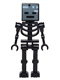 Minifig No: min025  Name: Wither Skeleton - Straight Arms