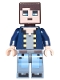 Lot ID: 390263790  Minifig No: min041  Name: Minecraft Skin 8 - Pixelated, Dark Blue Jacket and Bright Light Blue and Sand Blue Legs