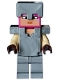 Minifig No: min146  Name: Knight - Flat Silver Armor