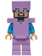 Minifig No: min214 Name: Steve (Nougat) - Medium Lavender Legs, Helmet and Armor, Dark Azure Around Eyes Minifig No: min214 Name: Steve (Nougat) - Medium Lavender Legs, Helmet and Armor, Dark Azure Around Eyes