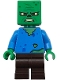 Lego part: Baby Zombie - A Minecraft Movie (Chicken Jockey)